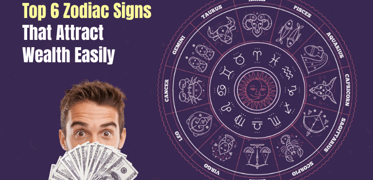 Top 6 Zodiac Signs That Attract Wealth Easily